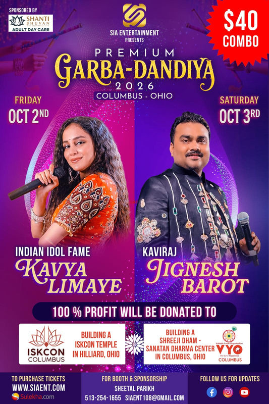 Kavya Limaye Jignesh Barot Garba Ohio