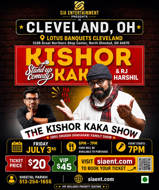 Kishor Kaka Show - Cleveland